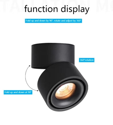 Soffitto ad alta pressione del riflettore 7W della griglia del sodio LED regolabile
